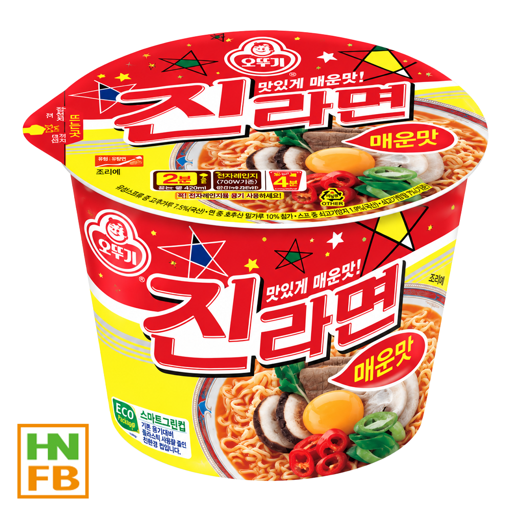 진라면컵(매운맛)(오뚜기)(2000)