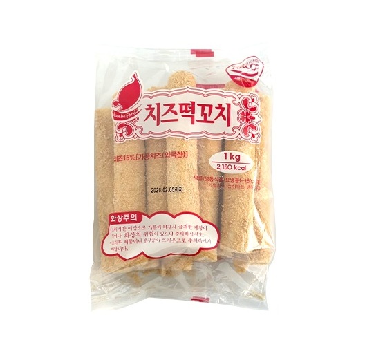 (냉동)한치즈떡꼬치