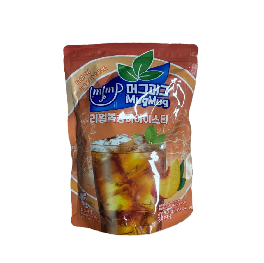 한품머그머그리얼복숭아아이스티800g